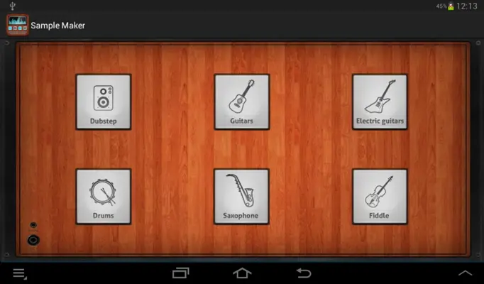 Sample Maker android App screenshot 1